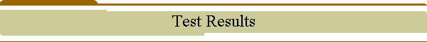 Test Results